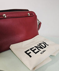 Fendi By The Way Medium Red Leather Bag