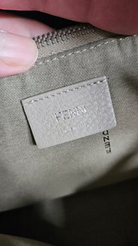 Fendi By The Way Large Bag in Taupe Light Grain Leather