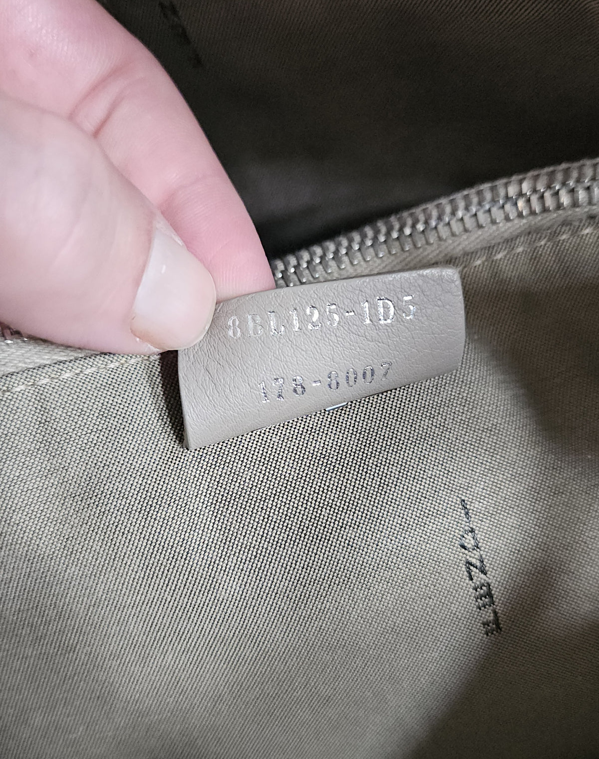 Fendi By The Way Large Bag in Taupe Light Grain Leather