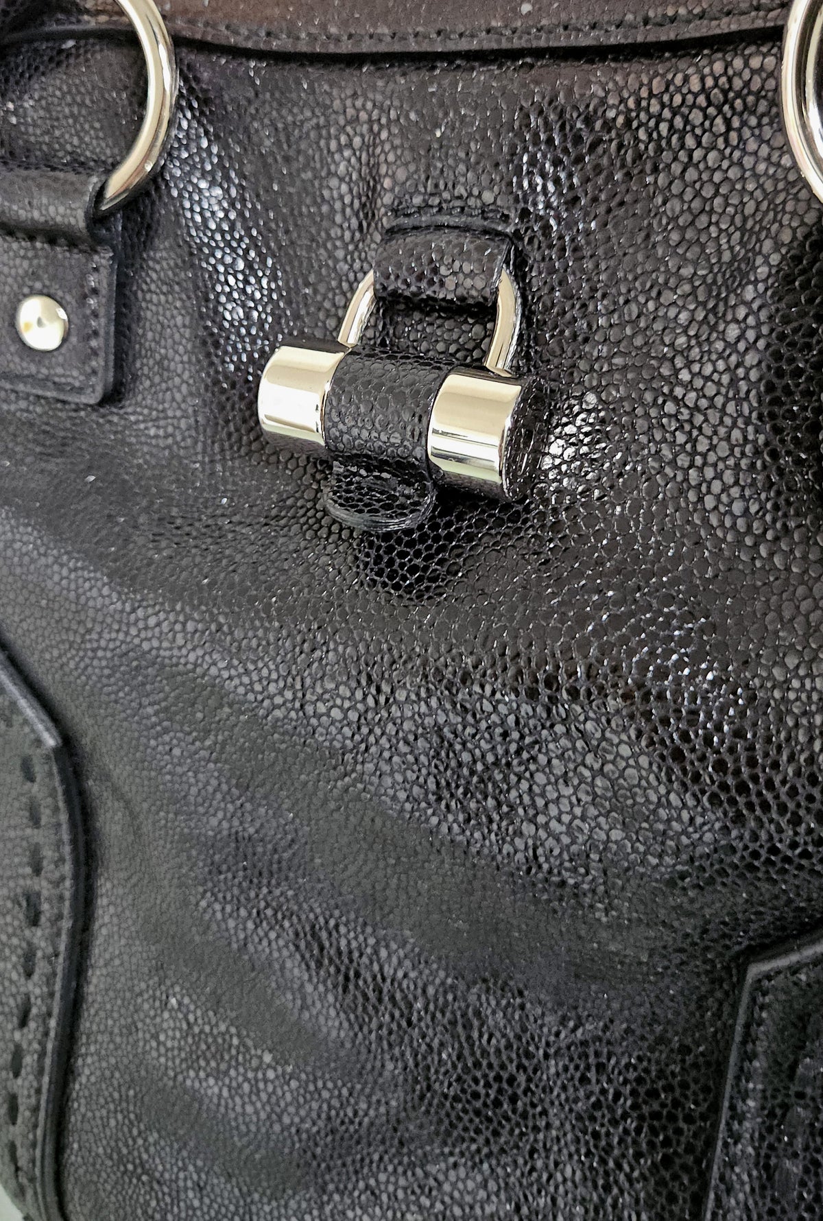 YSL Muse Bag in Shiny Black Caviar Leather
