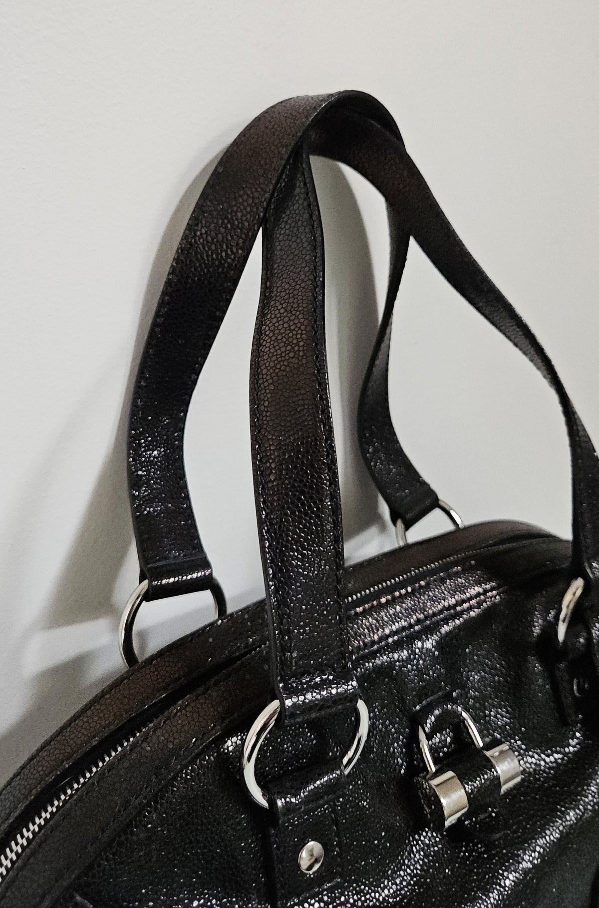 YSL Muse Bag in Shiny Black Caviar Leather