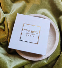 Mini Boucles d’Oreilles Nina Ricci Vintage à Clip Goutte Plaqué Or et Strass Cristal