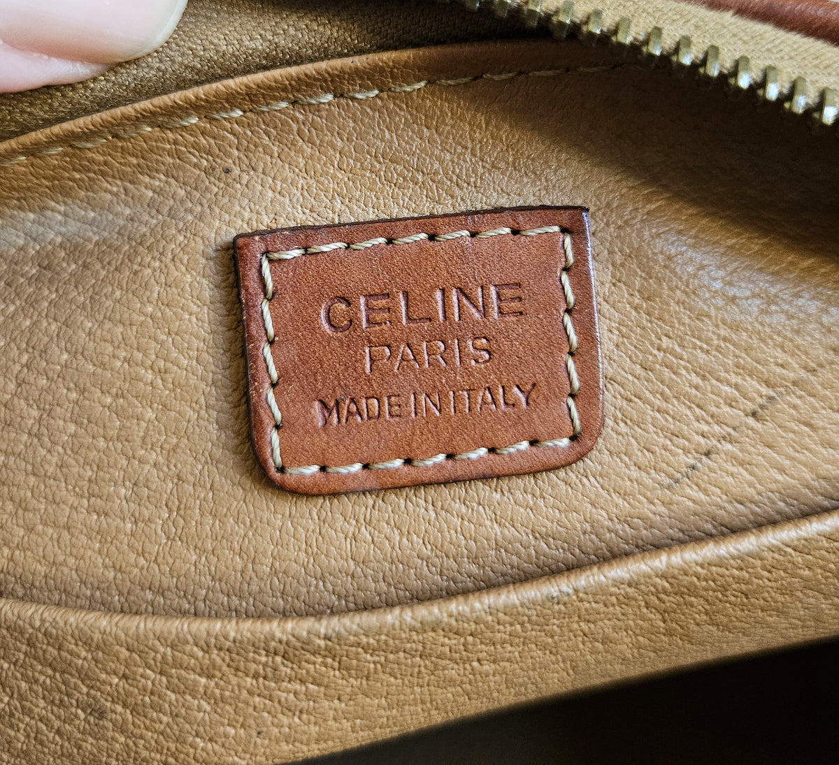 Trousse Pochette Céline Vintage Macadam