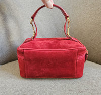 Vanity Gucci Vintage en Daim Rouge