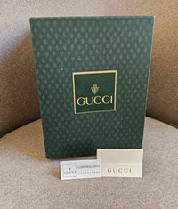 Vanity Gucci Vintage en Daim Rouge