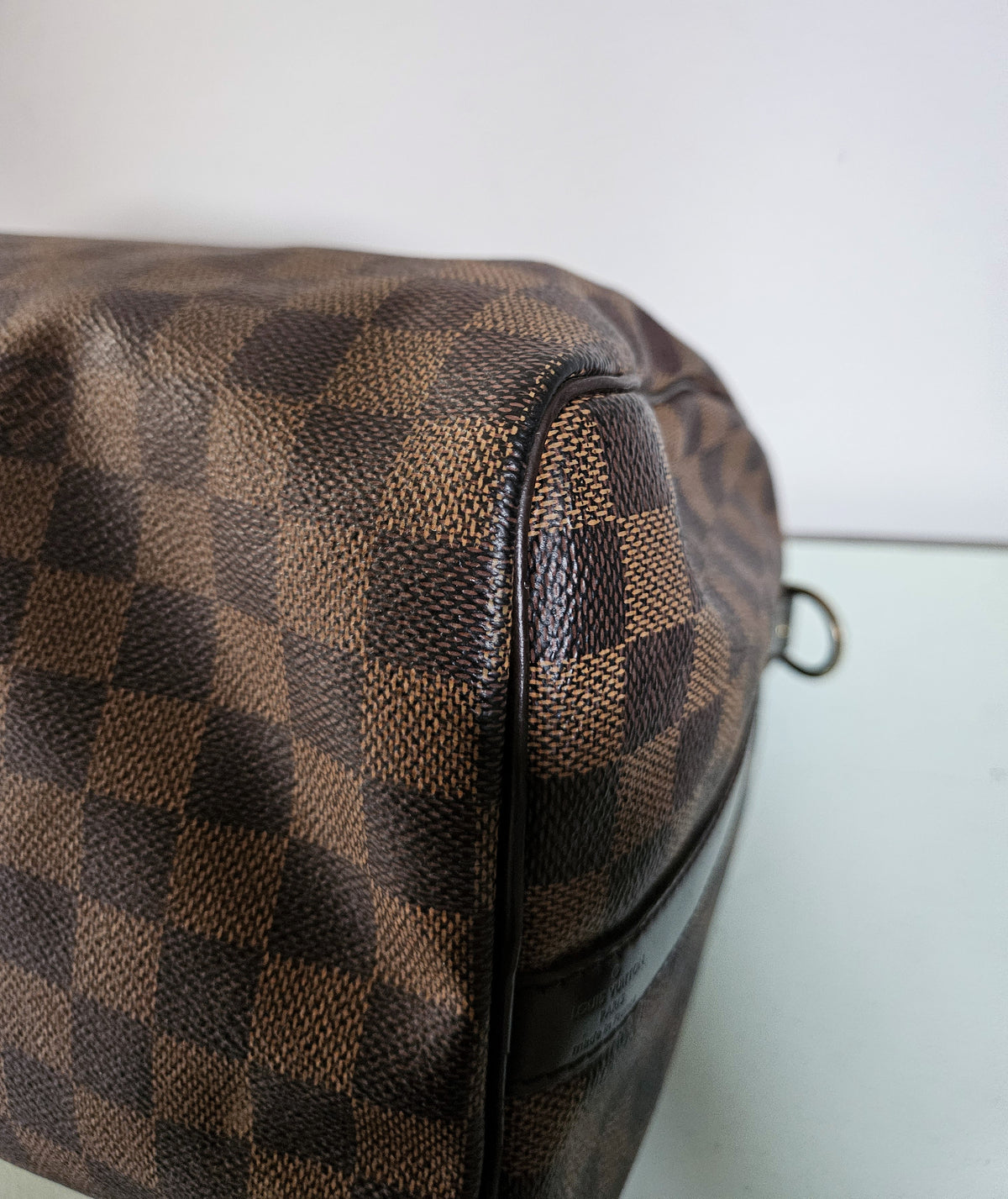 Sac Louis Vuitton Speedy 35 Bandoulière Damier Ébène