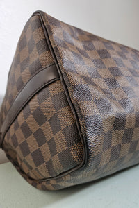 Sac Louis Vuitton Speedy 35 Bandoulière Damier Ébène