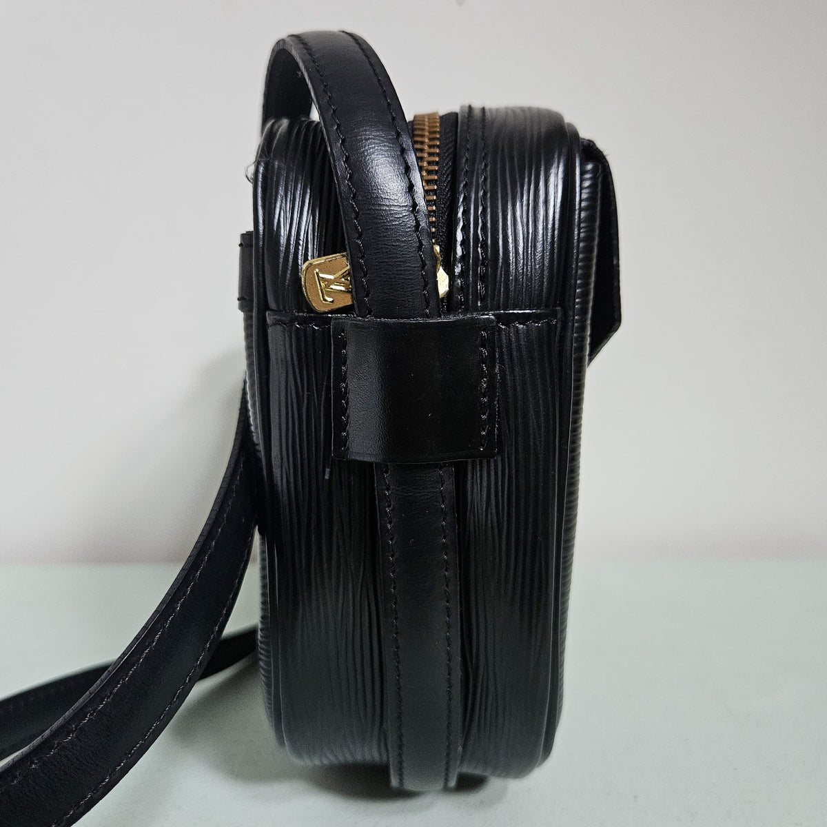 Sac bandoulière Louis Vuitton Jeune Fille en cuir Épi noir