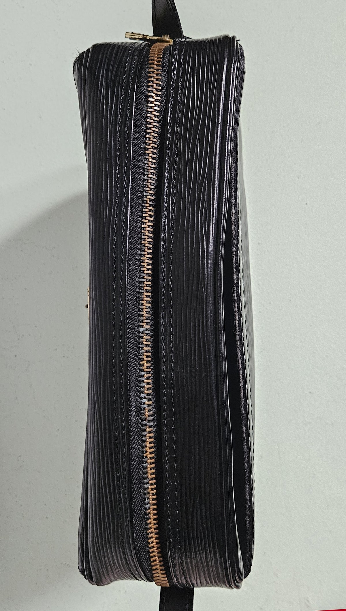 Sac bandoulière Louis Vuitton Jeune Fille en cuir Épi noir