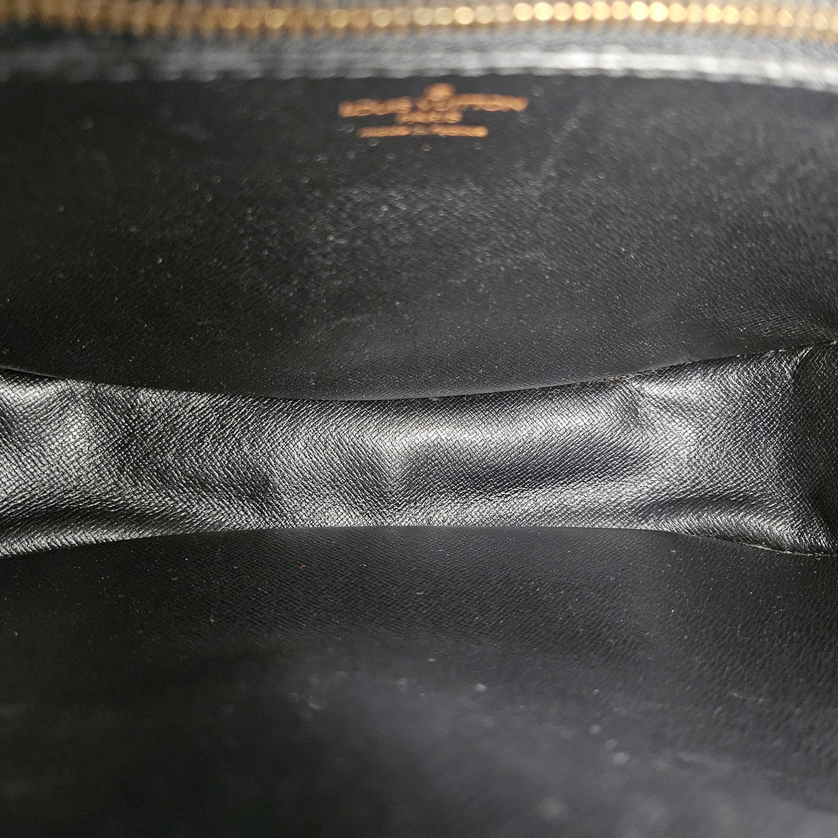 Sac bandoulière Louis Vuitton Jeune Fille en cuir Épi noir