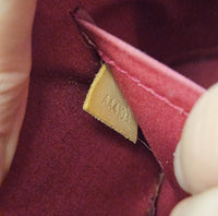 Sac Louis Vuitton Alma BB M91606 en Cuir Vernis Rouge