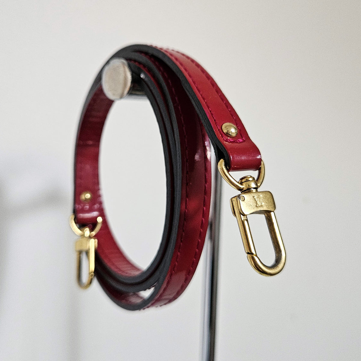 Sac Louis Vuitton Alma BB M91606 en Cuir Vernis Rouge