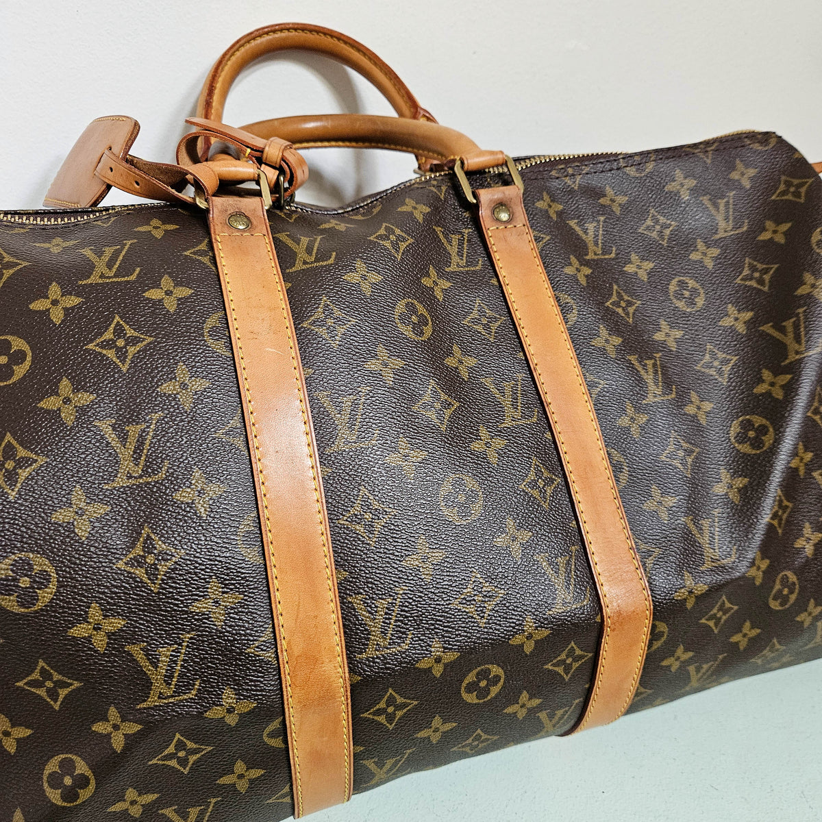 Sac Louis Vuitton Keepall 50 en Toile Monogram