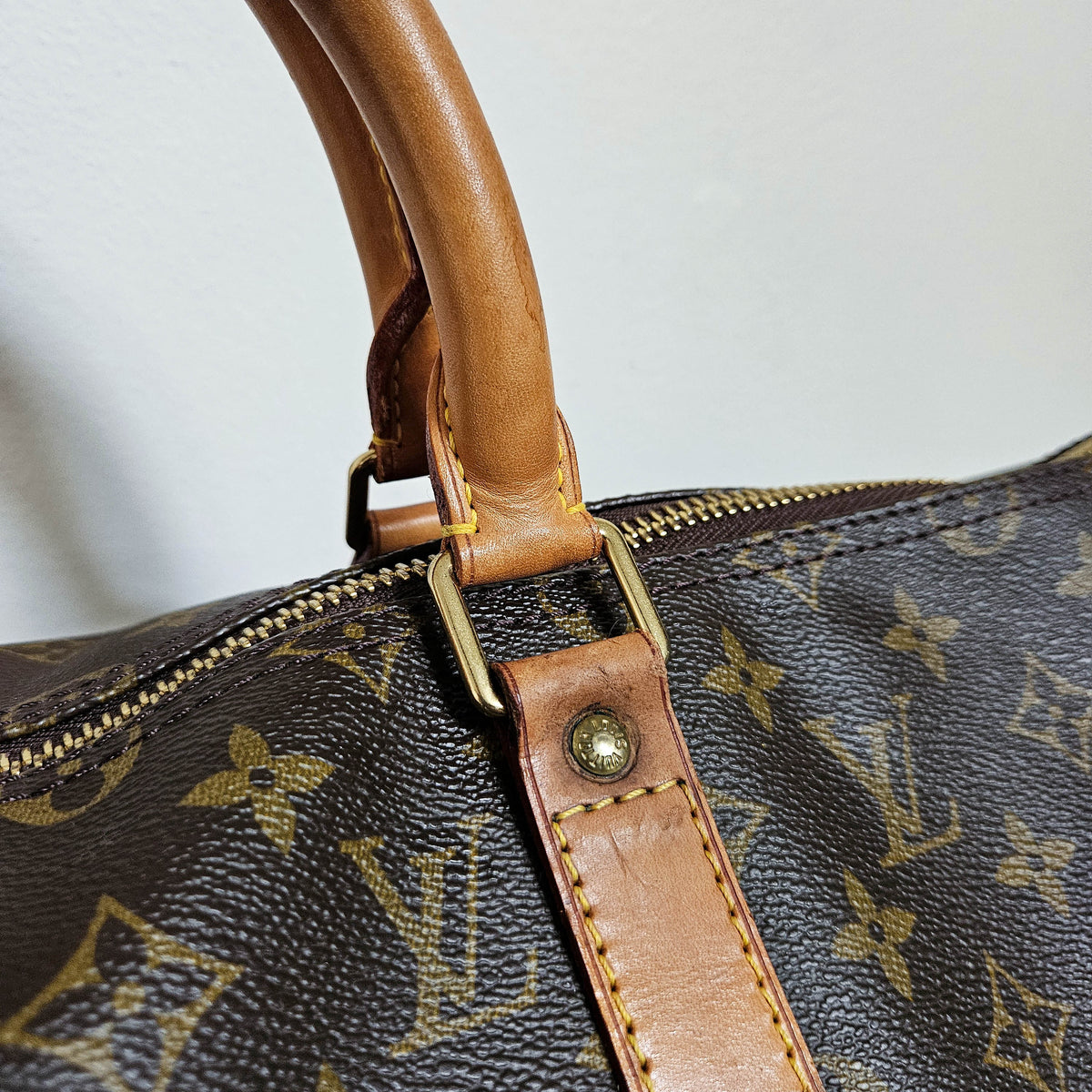 Sac Louis Vuitton Keepall 50 en Toile Monogram