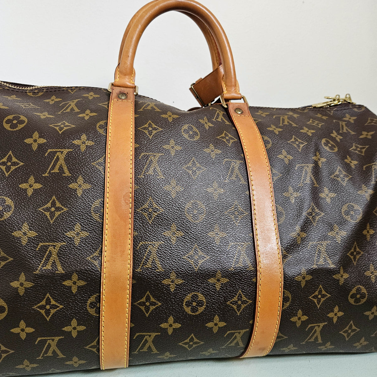 Sac Louis Vuitton Keepall 50 en Toile Monogram