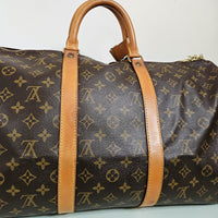 Sac Louis Vuitton Keepall 50 en Toile Monogram