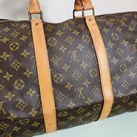 Sac Louis Vuitton Keepall 55 en Toile Monogram – Bon État, Sans Accessoires