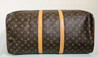 Sac Louis Vuitton Keepall 55 en Toile Monogram – Bon État, Sans Accessoires