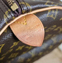 Sac Louis Vuitton Keepall 55 en Toile Monogram – Bon État, Sans Accessoires