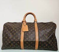 Sac Louis Vuitton Keepall 55 en Toile Monogram