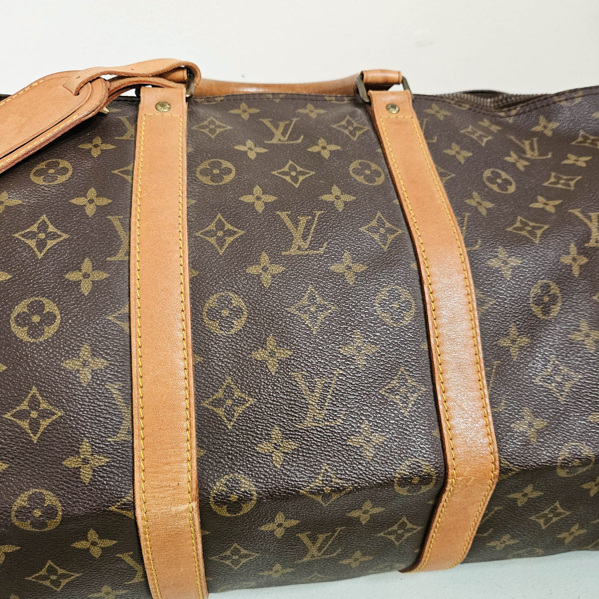 Sac Louis Vuitton Keepall 55 en Toile Monogram