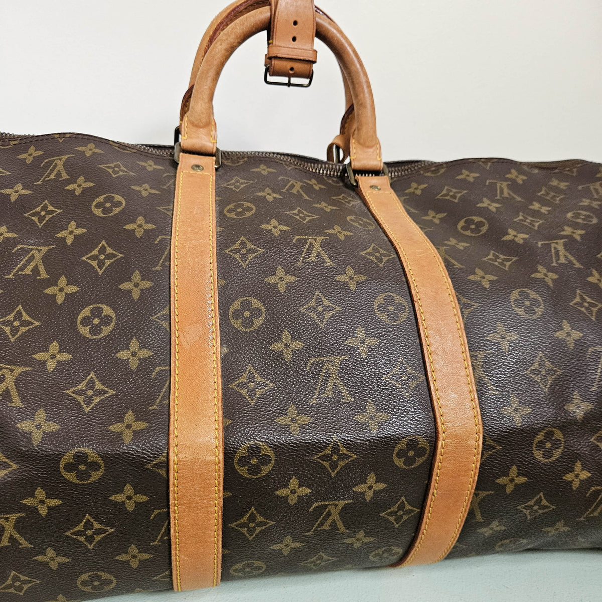 Sac Louis Vuitton Keepall 55 en Toile Monogram