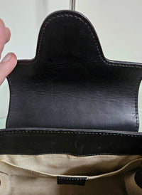 Sac Gucci Emily Guccissima en cuir noir embossé