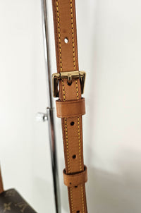 Sac Louis Vuitton Saint Cloud Moyen Modèle en Toile Monogram et Cuir Patiné