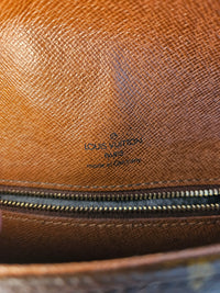 Sac Louis Vuitton Saint Cloud Moyen Modèle en Toile Monogram et Cuir Patiné