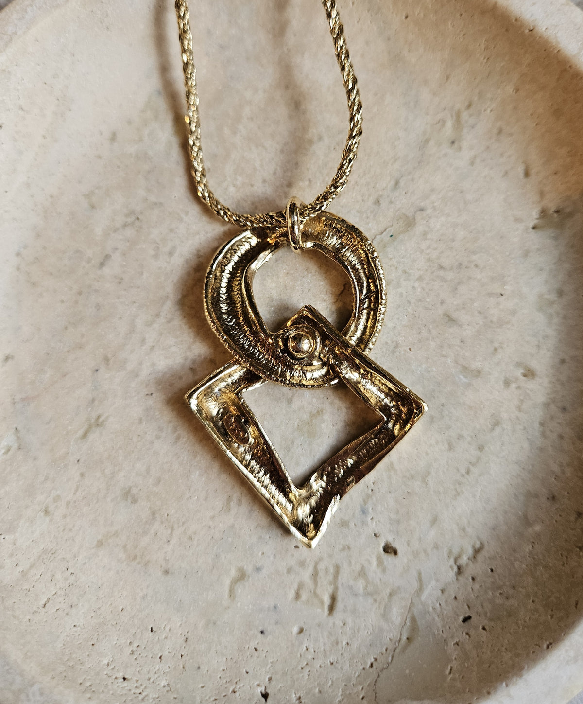 Yves Saint Laurent Vintage Pendant Necklace