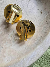 Boucles d'oreilles clip Céline Starball vintage 1990