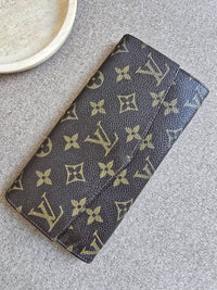 Portefeuille Louis Vuitton Vintage Long Monogramme – Toile Enduite