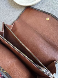 Portefeuille Louis Vuitton Vintage Long Monogramme – Toile Enduite