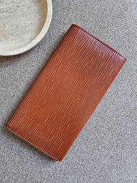 Grand Portefeuille Louis Vuitton Cuir Épi Marron
