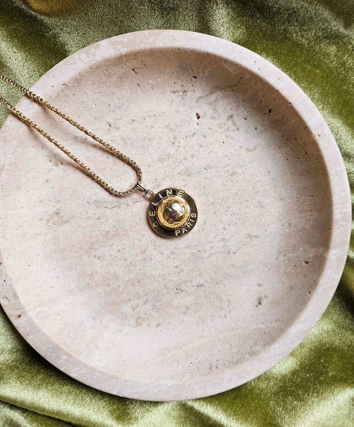 Collier Céline Starball vintage 1990