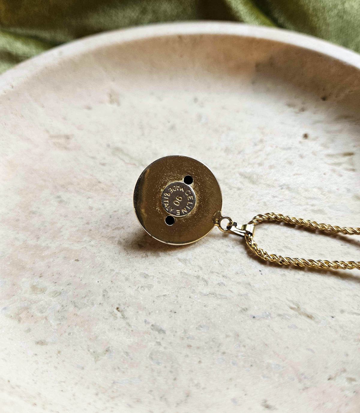 Collier Céline Starball vintage 1990