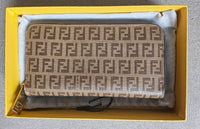 Portefeuille Fendi Long Monogramme Zucca
