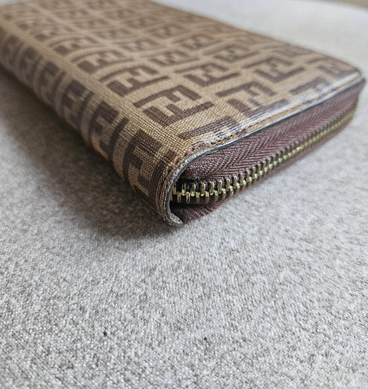 Portefeuille Fendi Long Monogramme Zucca