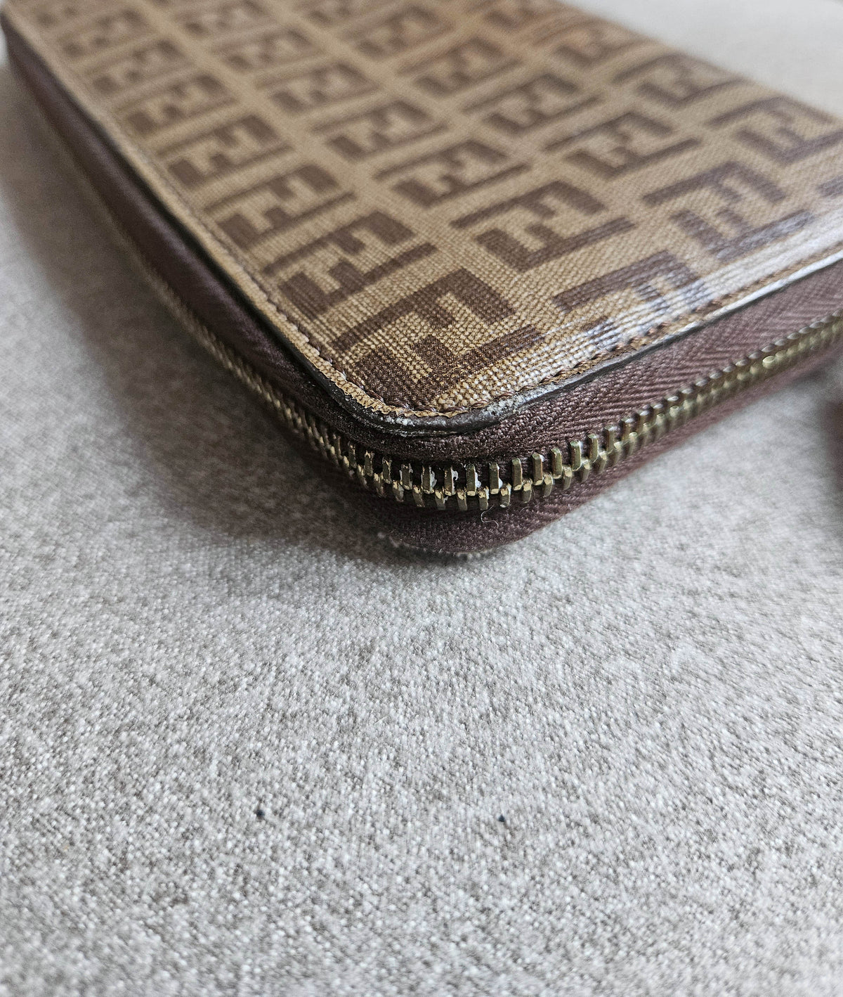 Portefeuille Fendi Long Monogramme Zucca