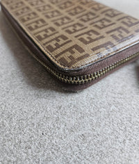 Portefeuille Fendi Long Monogramme Zucca