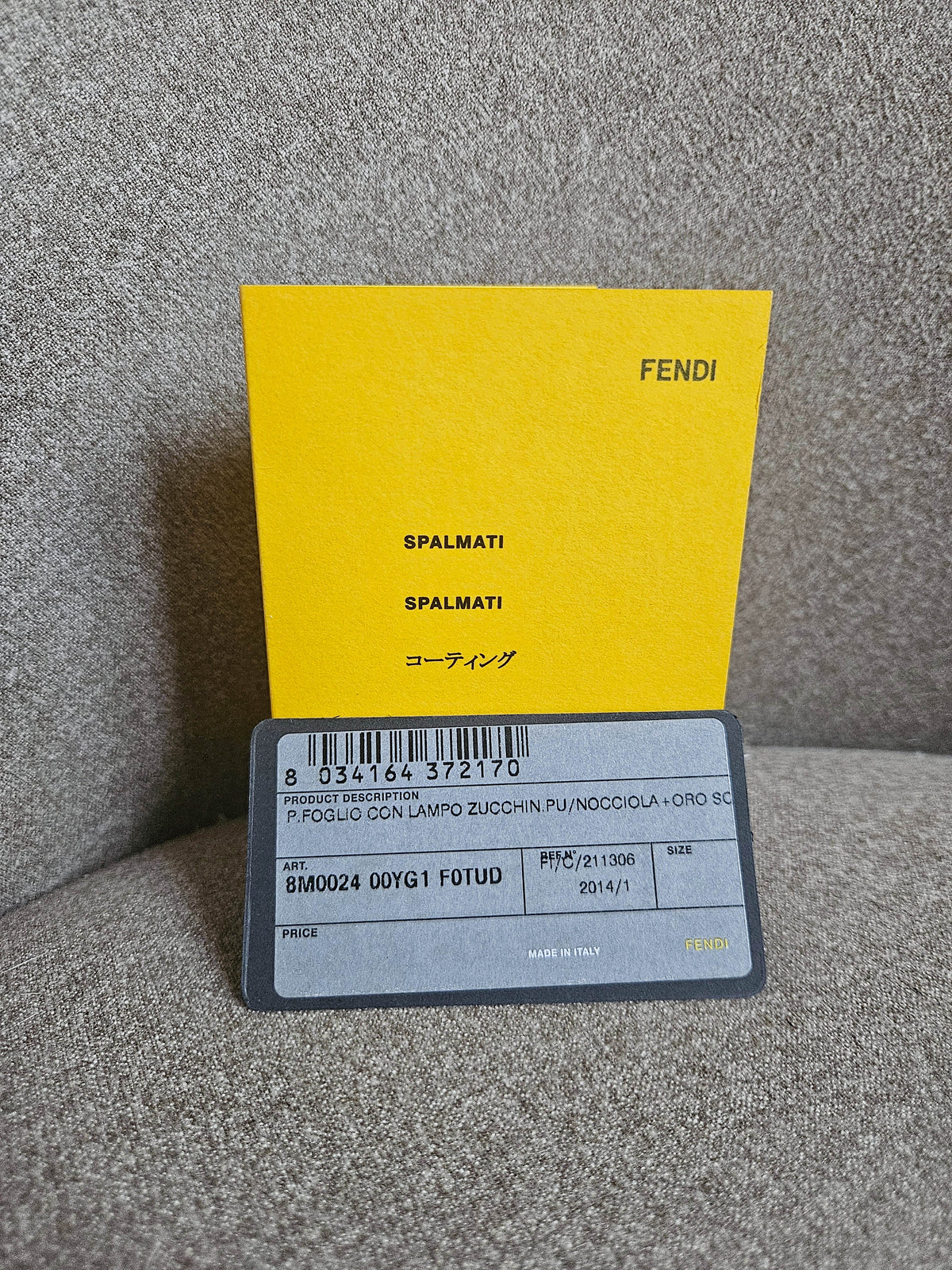 Portefeuille Fendi Long Monogramme Zucca