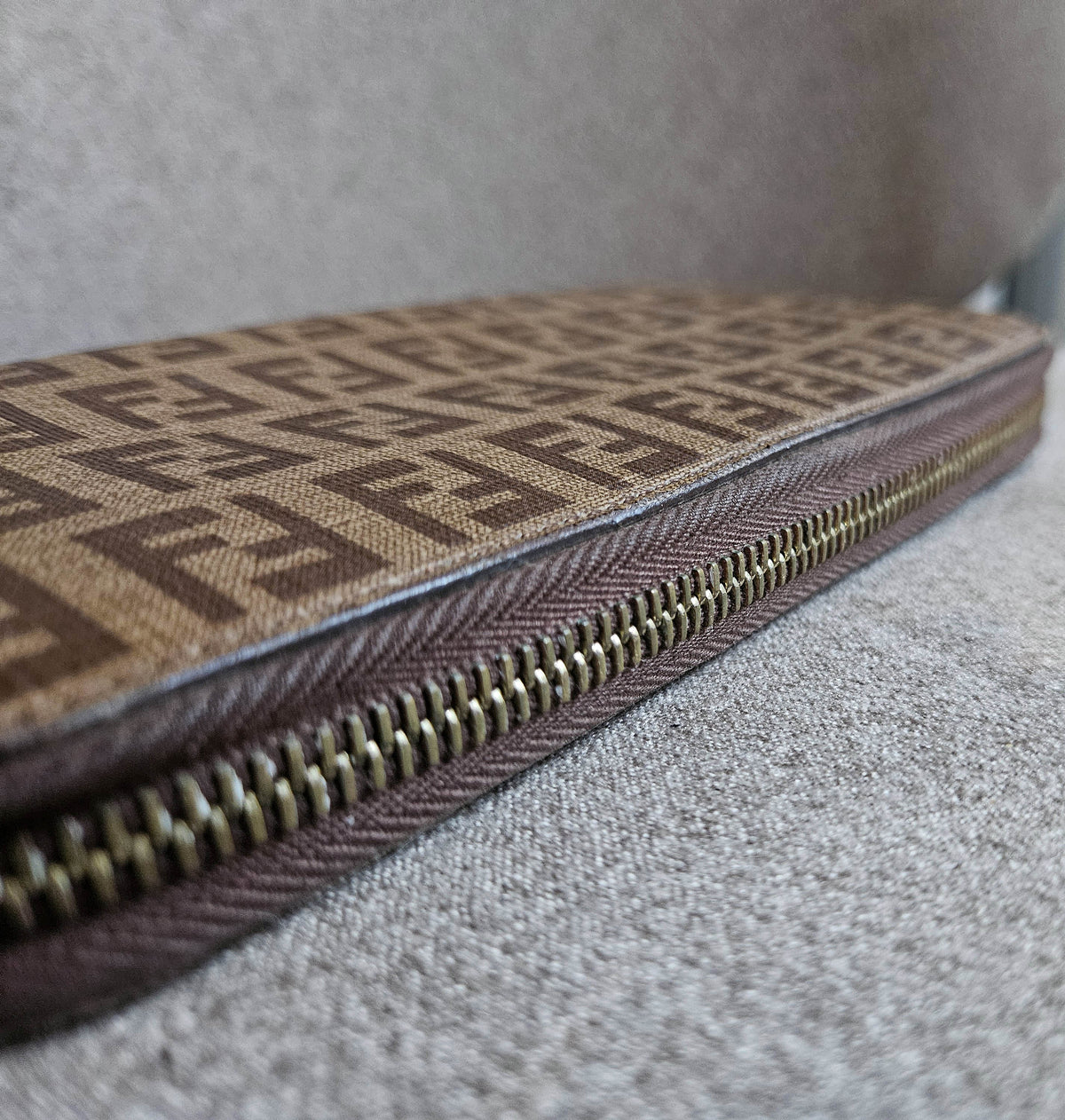 Portefeuille Fendi Long Monogramme Zucca