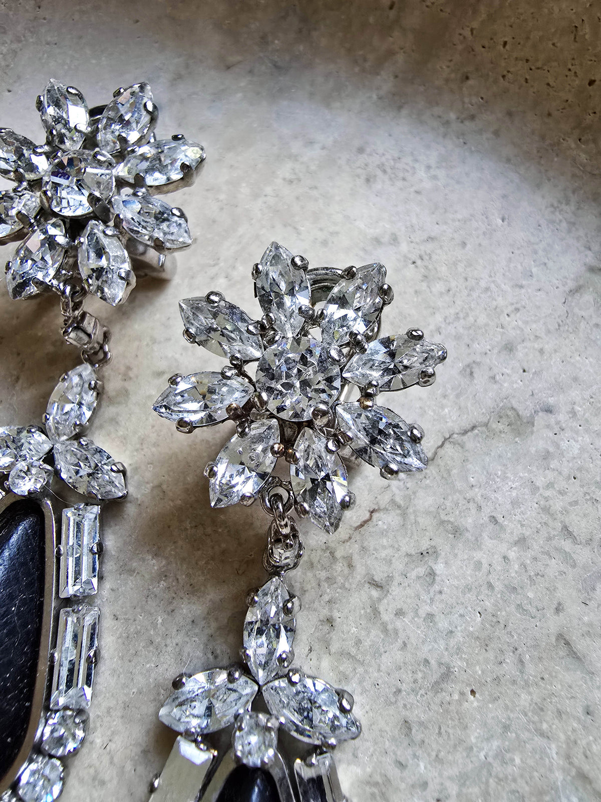 Boucles d’Oreilles Prada Vintage Art Déco