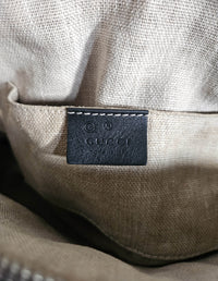 Sac Gucci Dome en cuir Guccissima noir