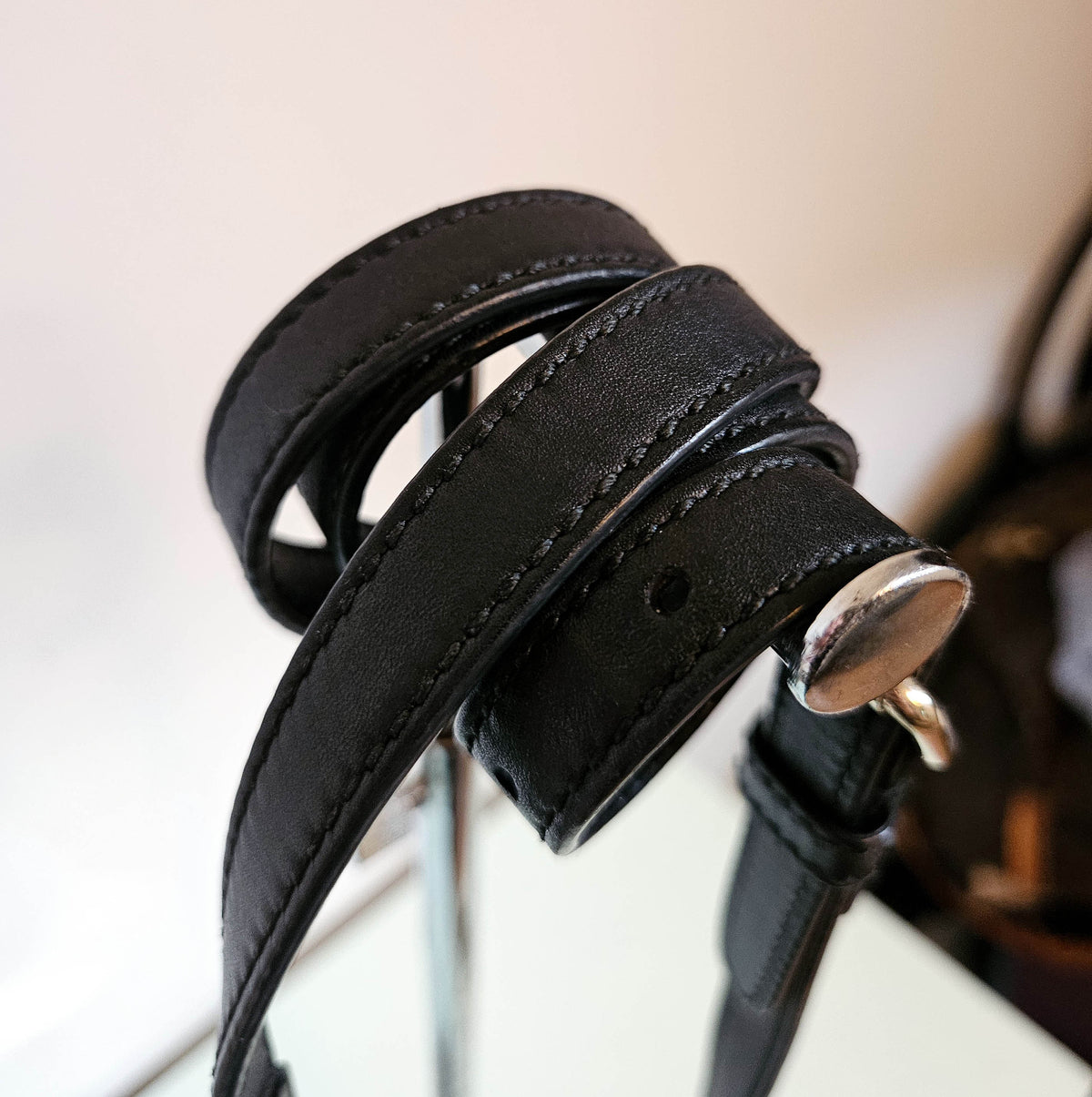 Sac Gucci Dome en cuir Guccissima noir