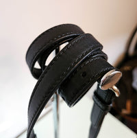 Sac Gucci Dome en cuir Guccissima noir