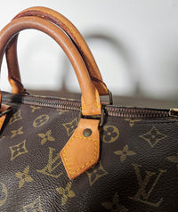 Louis Vuitton Speedy 30 Monogram Cadenas + Clés
