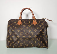 Louis Vuitton Speedy 30 Monogram Cadenas + Clés
