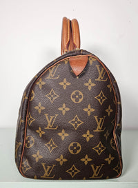 Louis Vuitton Speedy 30 Monogram Cadenas + Clés