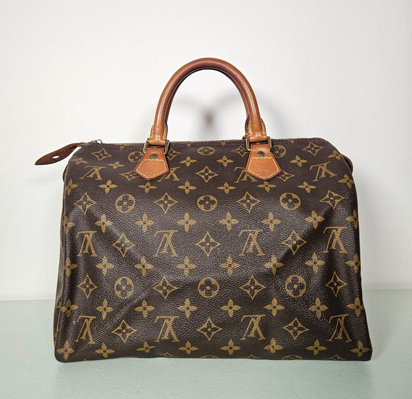Louis Vuitton Speedy 30 Monogram Cadenas + Clés